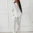 Women's Fashionable Casual Solid Color Long Sleeved Sweatshirt Set - Lootquake