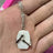 Unique Square Baroque Pearl Couple Pendant Necklace Valentines Day Lover Gift Party Jewelry - Lootquake