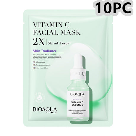 Collagen Face Mask Moisturizing Firming Face Sheet Mask Hyaluronic Acid Facial Masks Beauty Skin Care Gel Skin Care - Lootquake