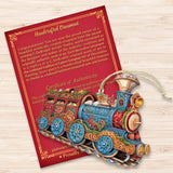 Christmas Train Wooden Ornaments by G. Debrekht - Christmas Decor - 8100198-3