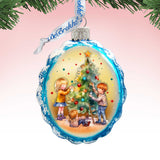 Joyful Traditions Mercury Glass Ornaments by G. Debrekht - Christmas Decor - 776036