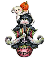 ¡Abucheos espeluznantes! Decoración de Halloween para puertas de Jamie Mills-Price - Decoración de Halloween para Acción de Gracias - 8457409H