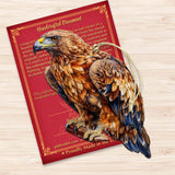 Adornos de madera de águila real de Alaska de G.Debrekht - Decoración navideña con temática de vida silvestre - 8710101-5