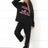 Women's Fashion Casual Printed Top Pants Set - Lootquake