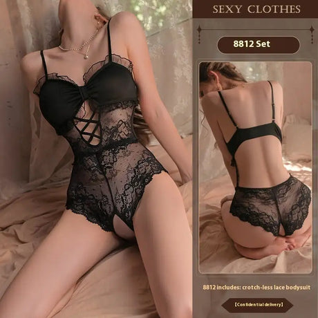 Sexy Lingerie Sexy Sling Lace Seduction - Lootquake