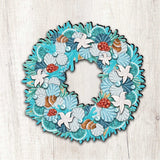 Coastal Holiday Door Wreath by G. DeBrekht - Coastal Holiday Decor - 8185306H