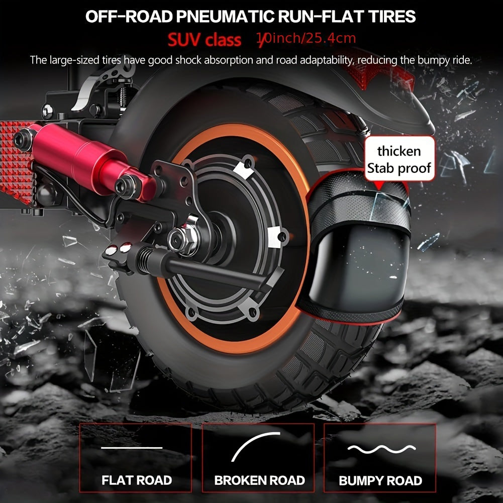 1 Ninebot M4 Adult Electric Scooter - Foldable Commuter Model with 600W Motor, 10-inch Pneumatic Tires, Dual Suspension & Braking System, Cruise Control, Seat for Pets, 31-Mile Range, Fast Charging, Black Aluminum Alloy, U.S.
