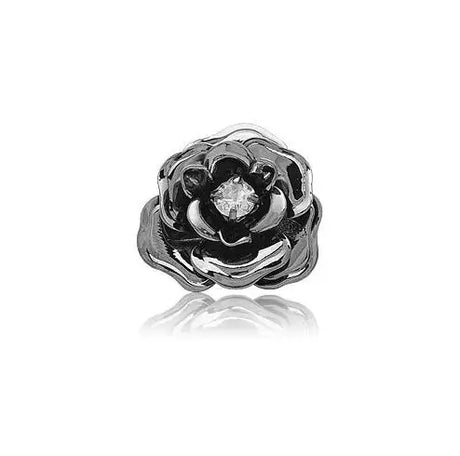 Retro Camellia Zircon Needle - Lootquake