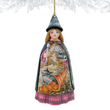 Adornos de madera de bruja de Halloween de G. DeBrekht - Decoración de Halloween para Acción de Gracias - 8114170