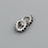 Circle-shaped Diamond Colorful Crystals Opal Zircon S925 Sterling Silver Earrings - Lootquake
