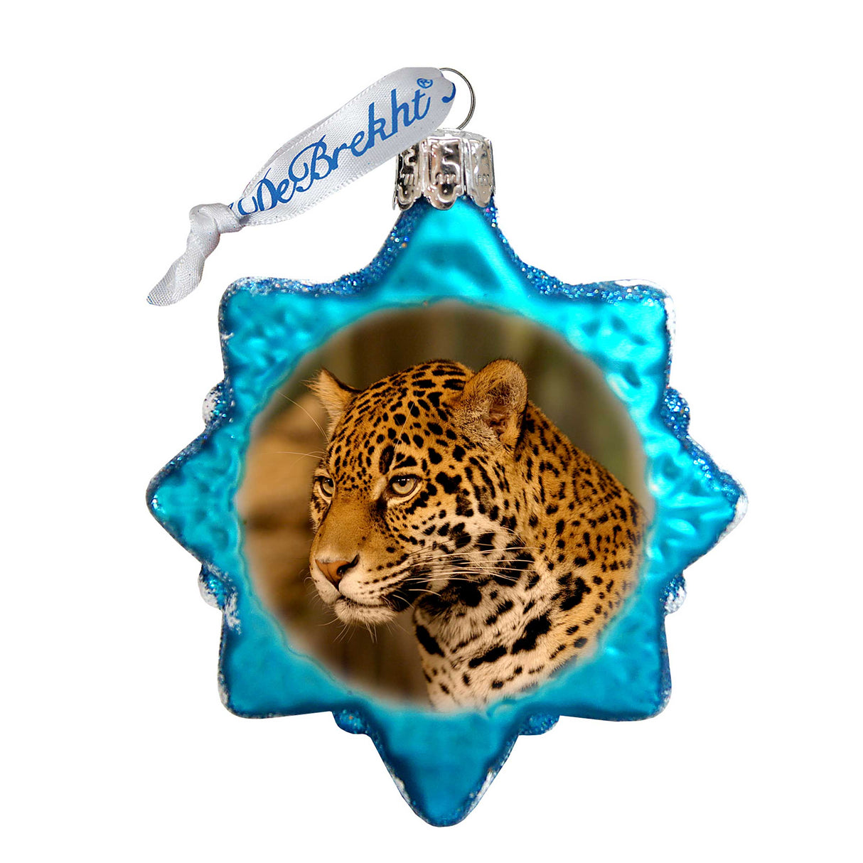 Cheetah Mercury Glass Ornament by G. DeBrekht - Wildlife Holiday Decor - 771041