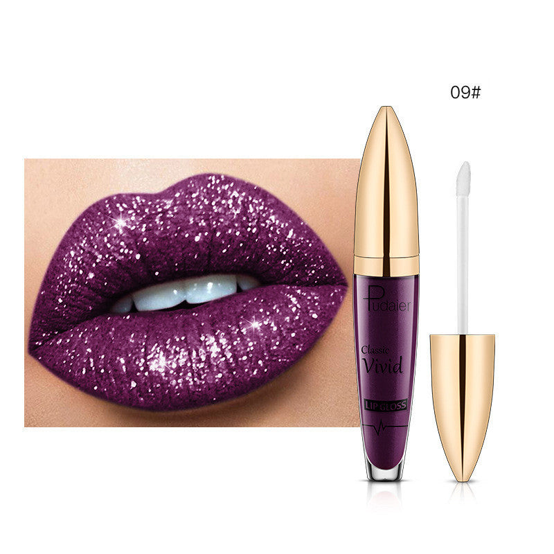 Pudaier Glitter Flip Matte Lip Gloss