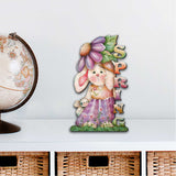 Bunny Decorative Easter Door Decor by Jamie Mills-Price - Easter Spring Decor - 8457604H