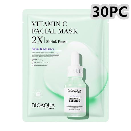 Collagen Face Mask Moisturizing Firming Face Sheet Mask Hyaluronic Acid Facial Masks Beauty Skin Care Gel Skin Care - Lootquake