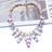 Luxurious Exaggerating Geometric Big Gem Necklace - Lootquake
