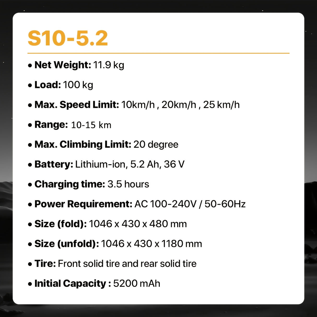 MEGAWHEELS S10 Foldable Electric Scooter For Adults With 8" Solid Tires, 15.5mph Top Speed, 3 Speed Modes And Up To 15miles Range Only 26.46LB Lightweight E-scooter For Commuting And As A Christmas Gift.