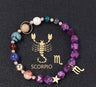 Natural Stone Hemp Stone Cut Surface Eight Planets Personalized Fashionable All-match - Lootquake