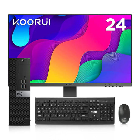 Dell OptiPlex 5040 Desktop Computer with Intel Core i7-6700 16GB RAM 1TB M.2 NVMe SSD AC8260 WiFi Bluetooth HDMI Windows 10 Pro - Compact Desktop with Powerful Performance - Lootquake
