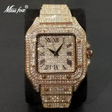 Waterproof Full Diamond Men's Watches - Lootquake