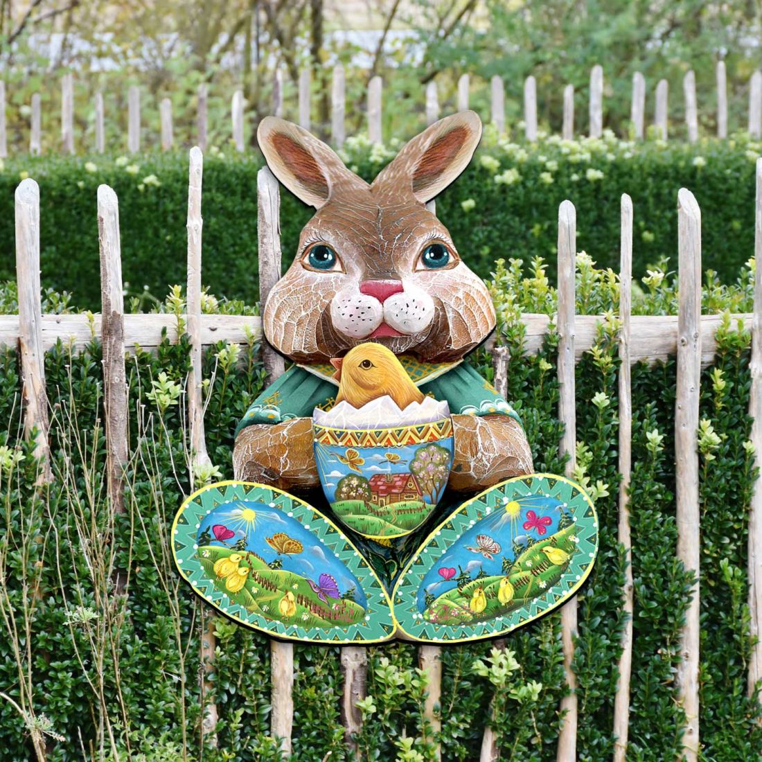 Easter Bunny Easter Holiday Door Decor by G. DeBrekht - Easter Spring Decor - 8144502H