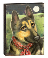 Arte mural de madera de entrenamiento de primavera de Laura Seeley - Decoración para perros y gatos - 8511115B