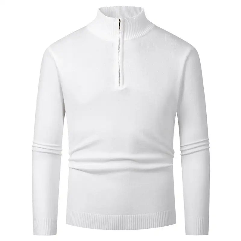 Fashion Trend Half Zipper Sweater - Lootquake