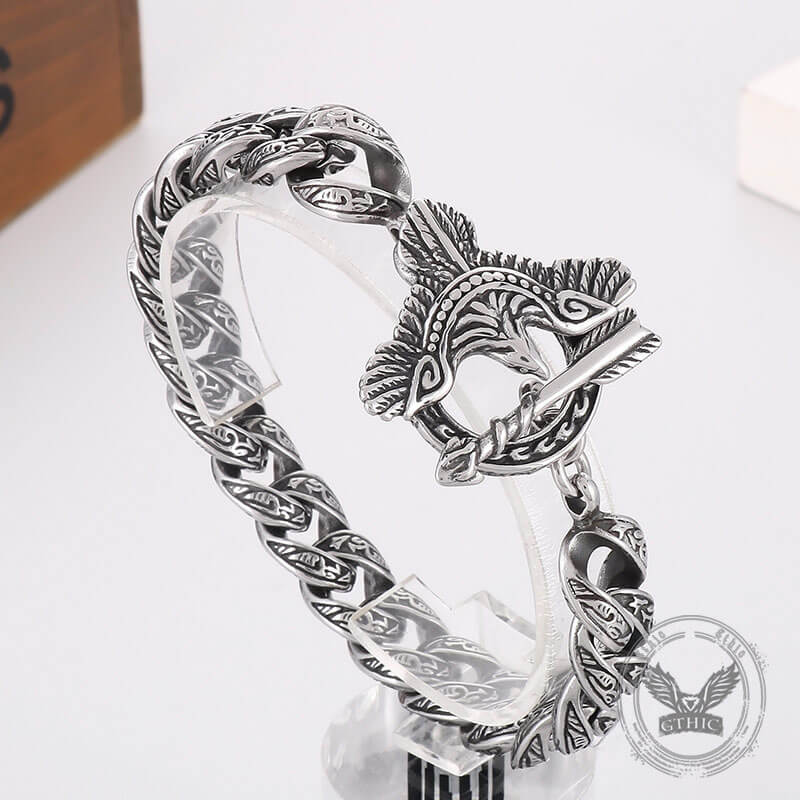 Eagle Arrow Stainless Steel Bracelet