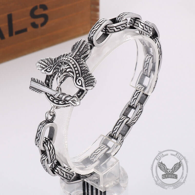 Eagle Arrow Stainless Steel Bracelet