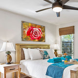 Arte mural de madera Amil Rose Art de Nature Wonders - Decoración infantil para el hogar - 95299B