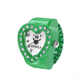 Women's Heart-shaped Ring Watch - Lootquake