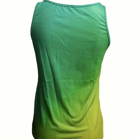 Ladies' V-neck Printed Fashionable And Versatile Slimming Tank Top - Lootquake
