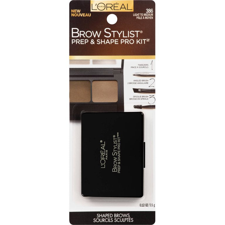 L'OREAL Brow Stylist Prep & Shape Pro Brow Kit
