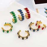 Color Zircon Ins Fashion Ring For Women - Lootquake