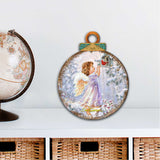 Little Christmas Joy Christmas Door Decor by D. Gelsinger - Christmas Santa Snowman Decor - 8121118H-1622