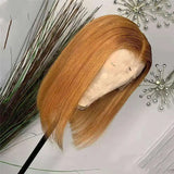 Lace Forehead Wig, Blond Human Hair Wig - Lootquake