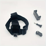 Support fixe réglable pour caméra de téléphone montée sur la tête, angle de vision direct, caméra vidéo en direct