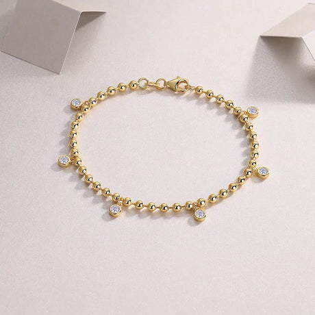 Luxury Fashion Mossan Diamond S925 Silver Bracelet Comparable To Natural Diamonds - Lootquake