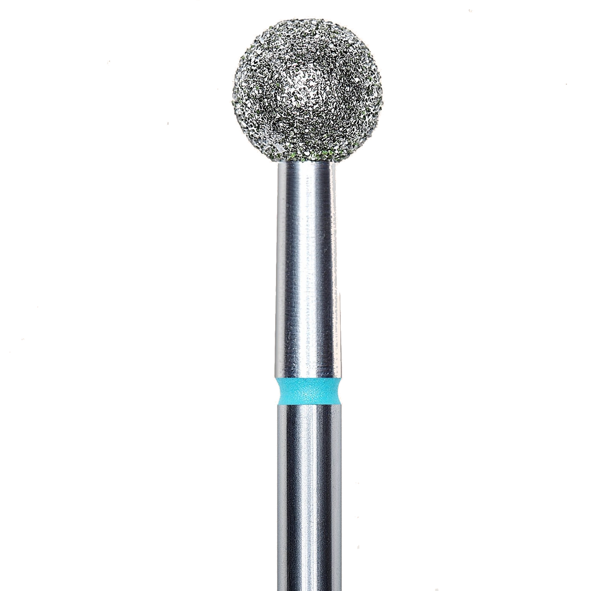 DIAMOND NAIL DRILL BIT, "BALL", BLUE, HEAD DIAMETER 5MM (FA01B050) - STALEKS™
