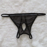 Men's Lingerie Open Crotch T-back - Lootquake