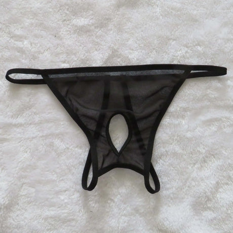Men's Lingerie Open Crotch T-back - Lootquake