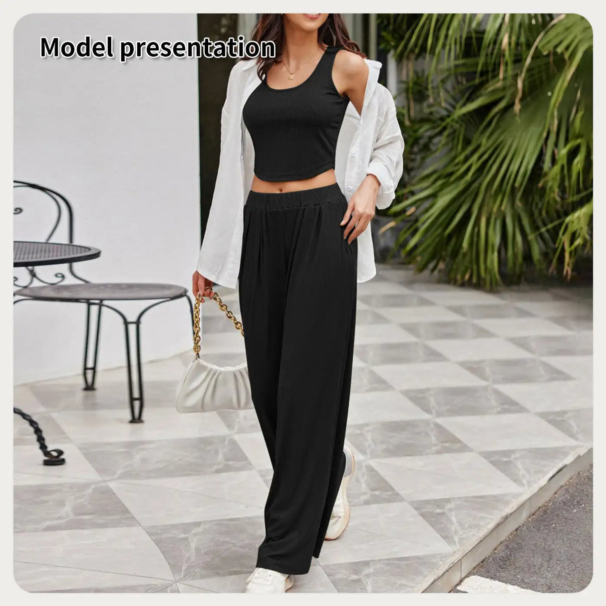 Women's Fashion Simple Solid Color Suit - Lootquake