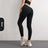 High Waist Hip Lift Yoga Pants With Pockets Women's Sports Fitness Trousers Leggings - Lootquake