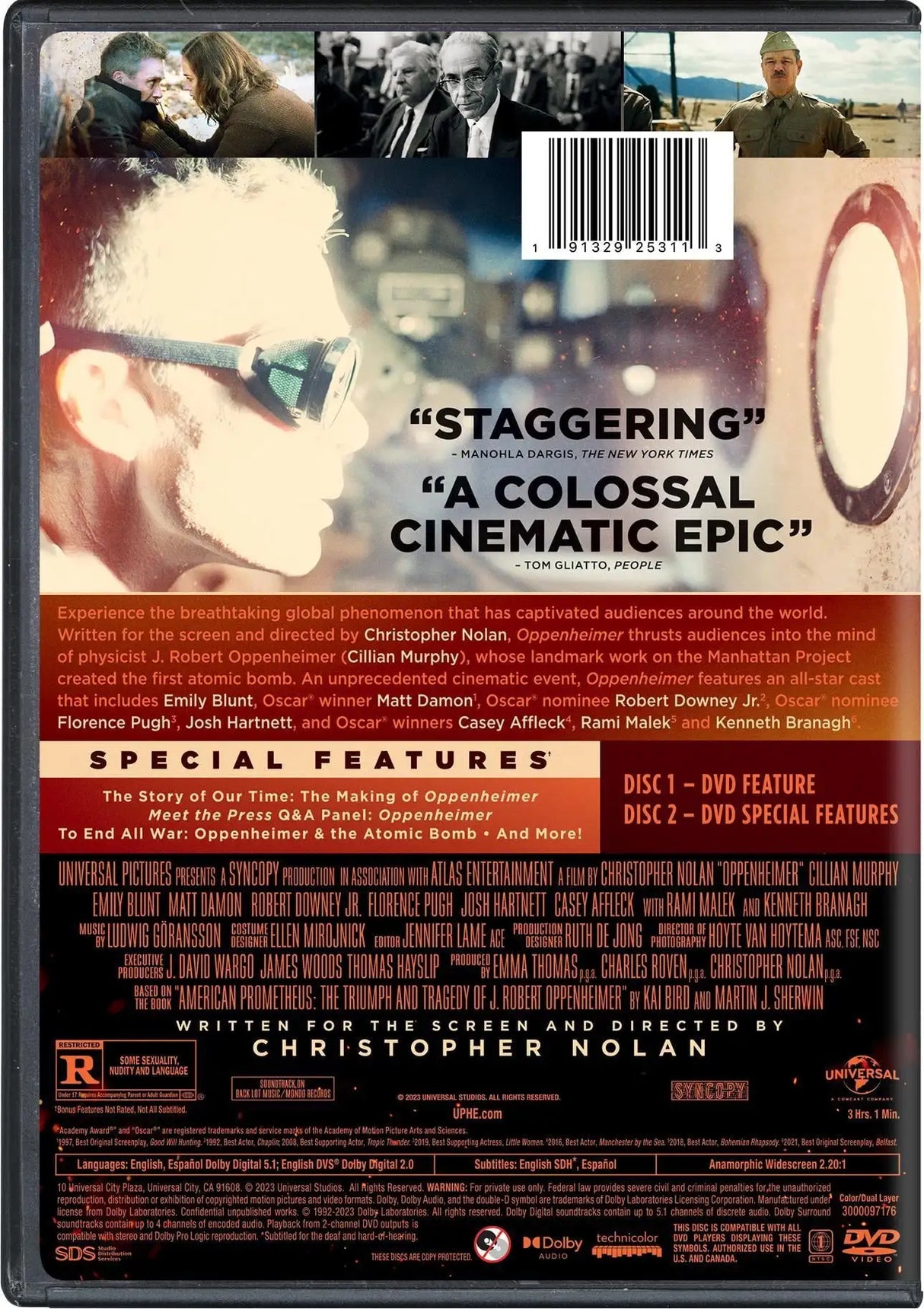 Oppenheimer (with Bonus DVD) [DVD] - Lootquake
