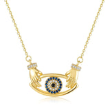 Necklace Women's Fashion Hands Hug Pendant - Lootquake