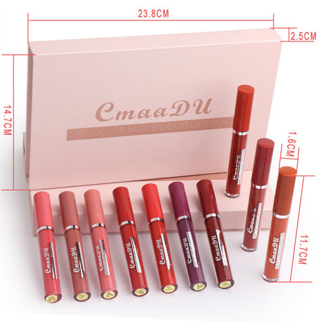 Women's Non-stick Cup Waterproof Matte Lipstick - Lootquake