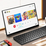 Touch Portable Monitor Mobile Phone Computer Game External Expansion Screen - Lootquake