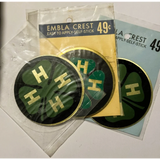 Embla Crest Rare Vintage 1960s 4H Decal Sticker Collectible