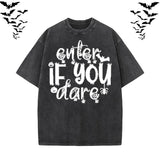 Enter If You Dare Vintage Washed T-shirt