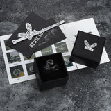 Entwined Snake Stainless Steel Ring
