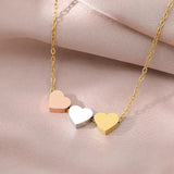 Stainless Steel Sweetheart Necklaces with Charms for Women - Lootquake